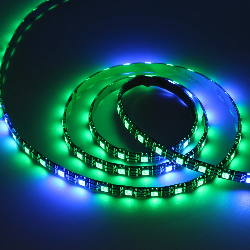 WS2812B WS2812 RGB Addressable Digital Led Strip Light Individually 5V for PC MSI 3Pin ADD Header on Motherboard |