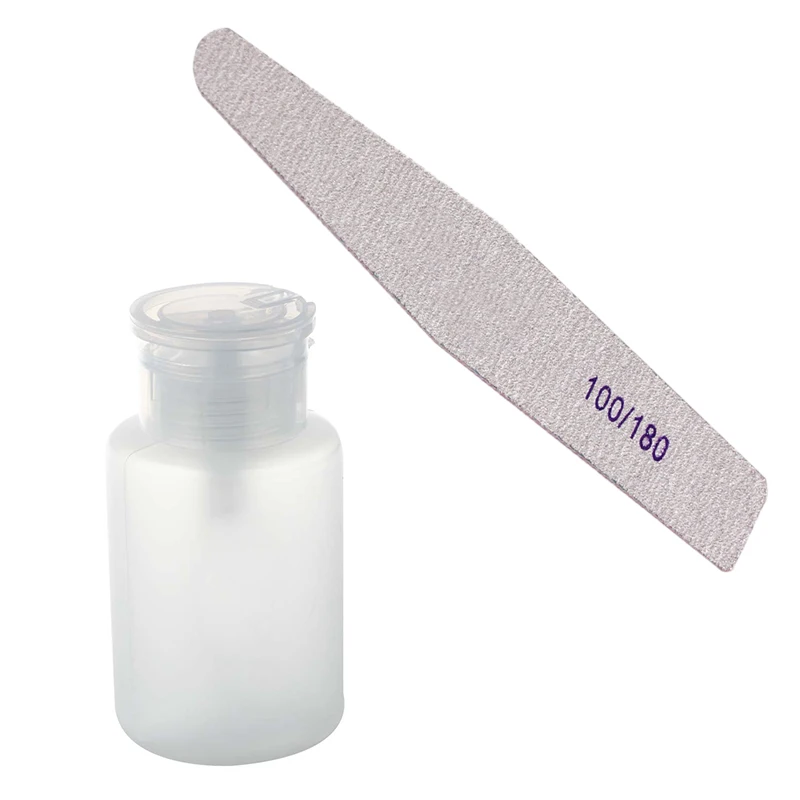 

10 шт., Полировочный акриловый Гель-лак для ногтей, 100/180 мл