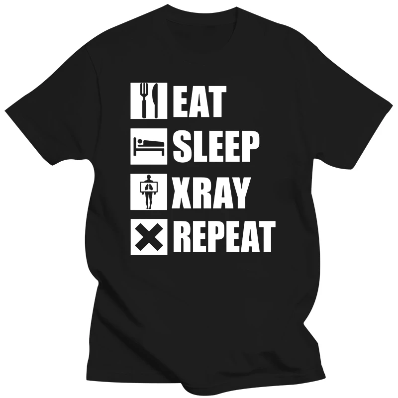 eat sleep xray shirt