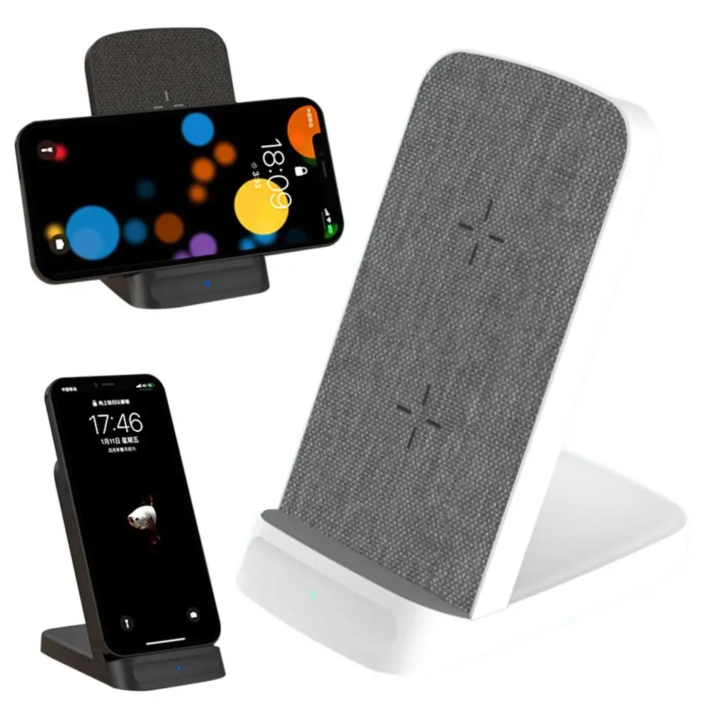

Anti-overcharge For Anroid iPhone Charging Stand Dock Station Qi Standard Charger Wireless Charging Stand Fast Charging