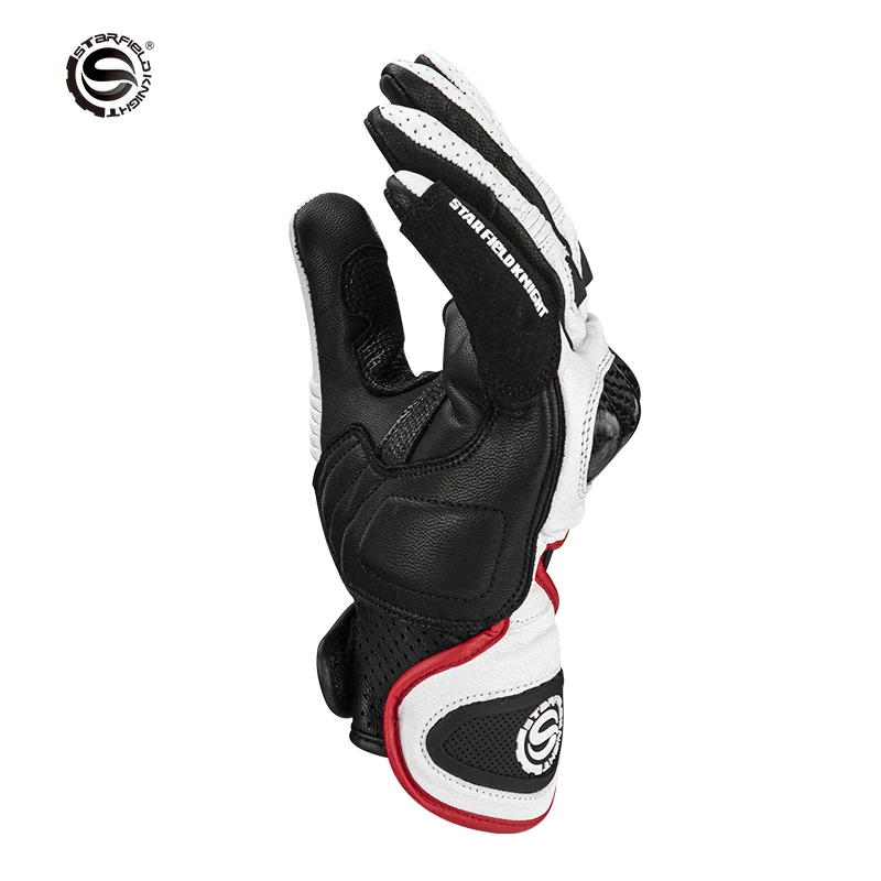 SFK мотоциклетные перчатки из углеродного волокна защита суставов натуральная