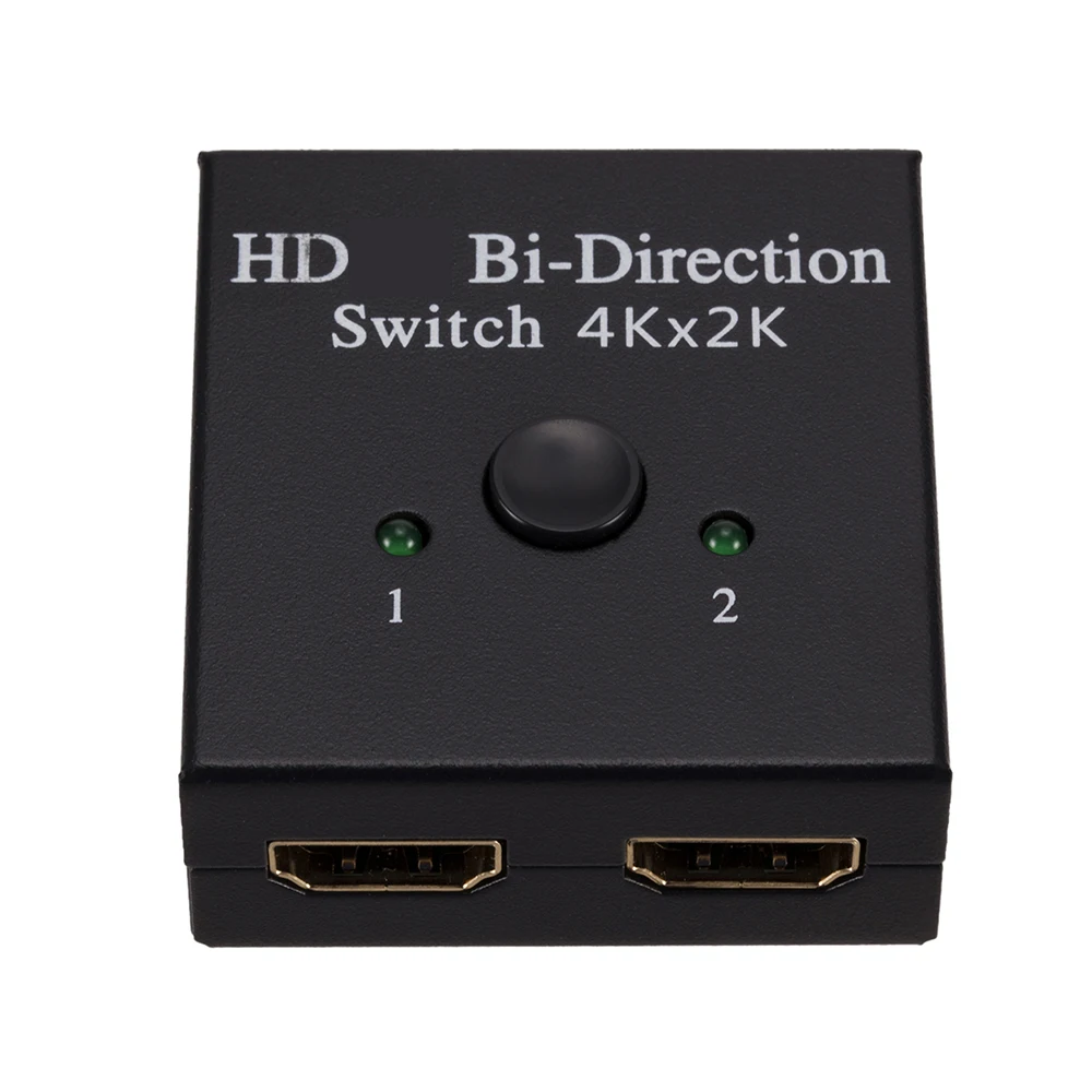 HDMI-compatible Splitter 4K Switch KVM Bi-Direction 1x2/2x1 HDMI-compatible Switcher 2 in1 Out for PS4/3 TV Box Switcher Adapter