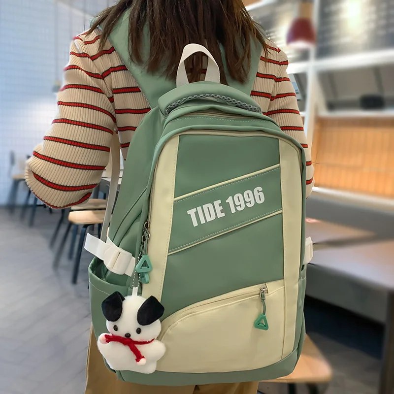 

Классная Женская нейлоновая сумка для студентов, Модный женский милый рюкзак для ноутбука, удобный студенческий рюкзак для девушек, милый дорожный рюкзак для книг, Женский школьный рюкзак
