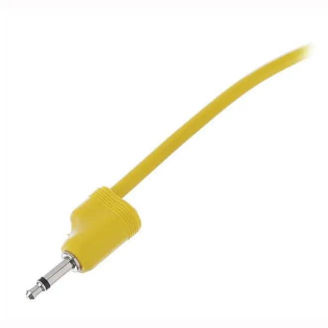 Патч-кабели Tiptop Audio Yellow 50cm Stackcables Уникальный стэковый патч-кабель |