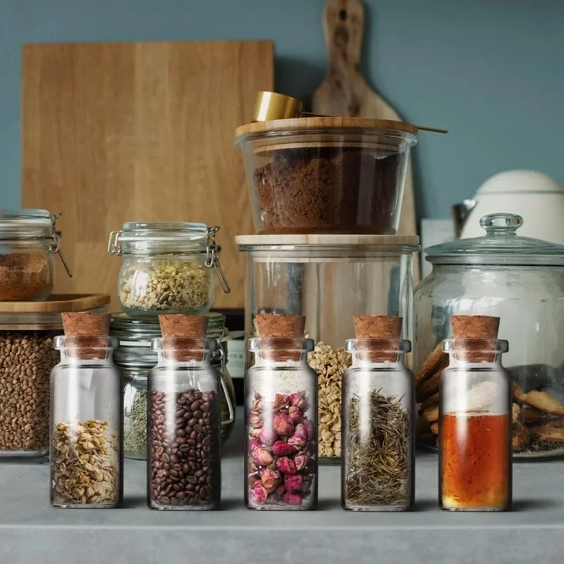 10 шт. 5 мл-20 мл маленькие стеклянные бутылки с пробками DIY украшения мини флаконы