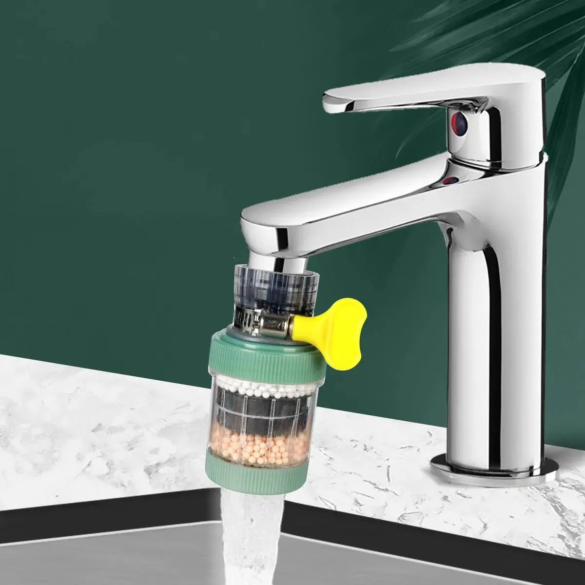 

Фильтр для смесителя, кухонный пенообразователь, универсальный очиститель воды для душа для ванной комнаты, бытовые кухонные аксессуары, с...