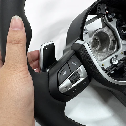 Внутренний кожаный руль M для BMW 3 5 серии F10 F20 F30 F32 F36 F80 F82 M3 M4 M5 Спортивный гоночный руль