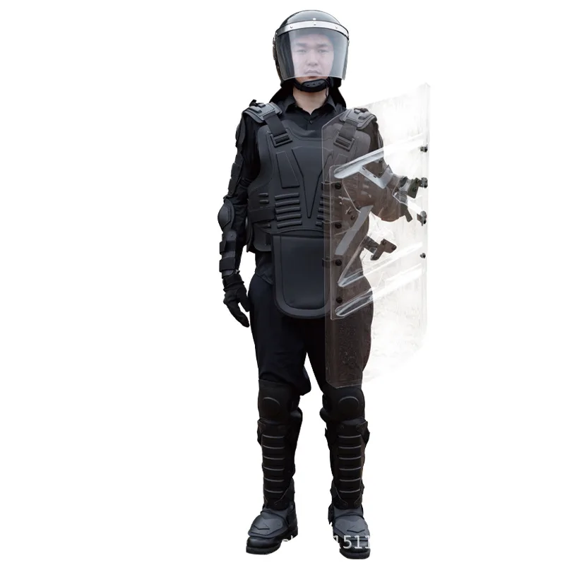 

Manufacturers supply single soldier hard riot clothing black flame retardant explosion-proof clothing