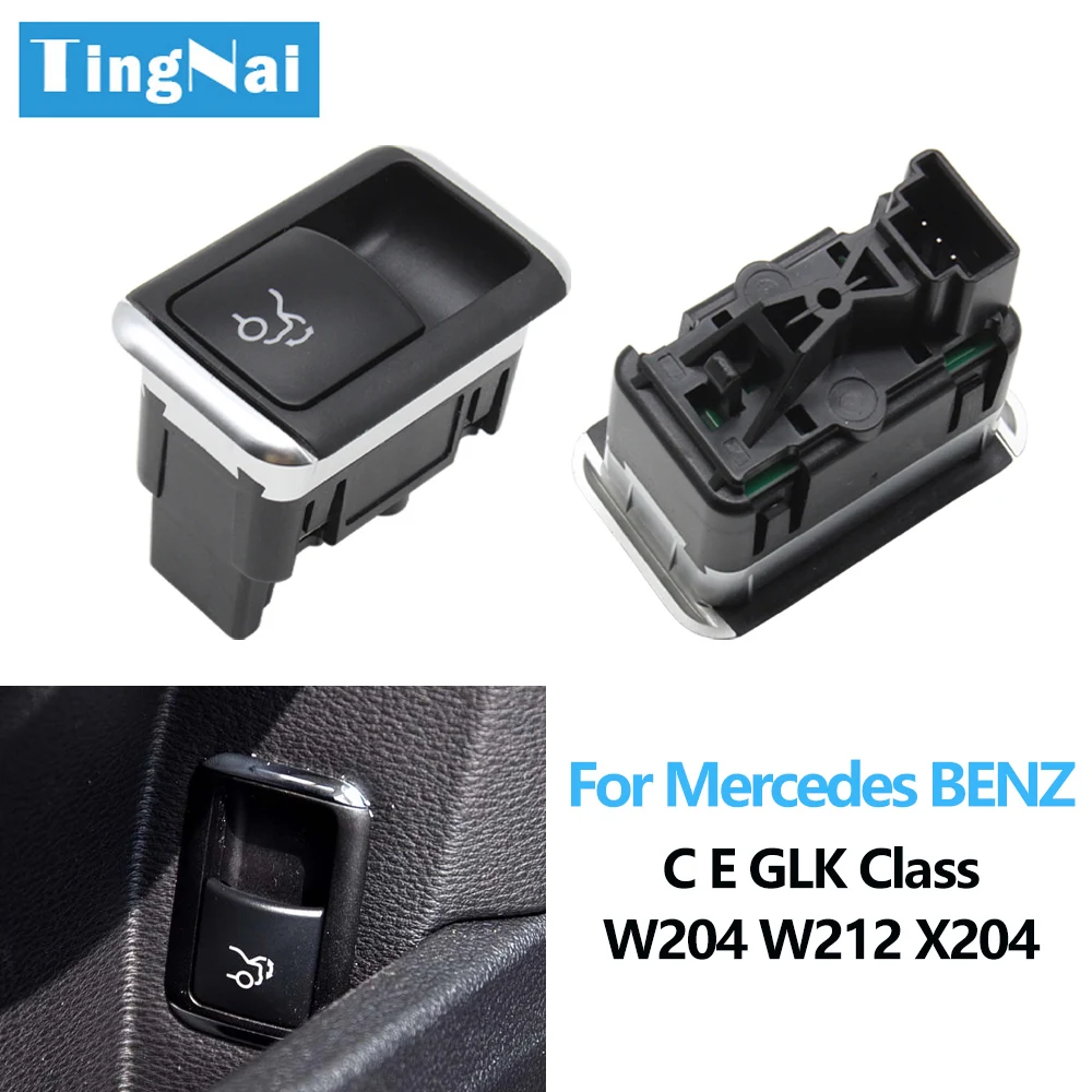 

Car Rear Tailgate Trunk Release Switch Button Open For Mercedes BENZ C E GLK204 Class W204 W212 X204 2049055602