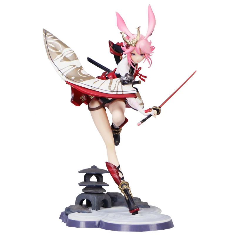 

Hot 25cm Honkai Impact 3rd Sakura Yae Heretic Miko Ver. PVC Figure Japanese Anime Game Model Toy Collectible Kids Toys