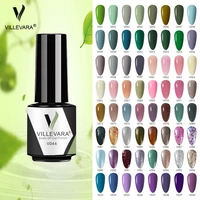 villevara gel nail polish glitter 7ml semi permanent varnish hybrid uv nail gel polish for manicure nail art design gel varnish