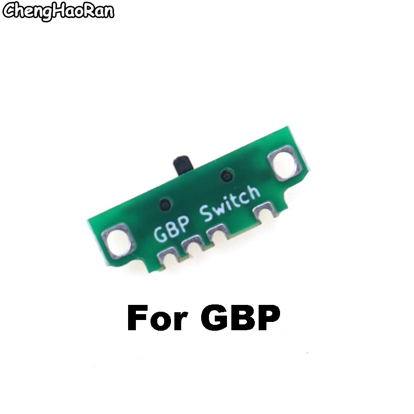 ChengHaoRan для GBA SP/GBC/GBA/GBP замена игровой консоли Новая плата переключателя питания