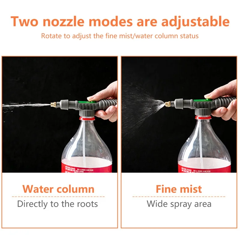 Ручной воздушный насос высокого давления распылитель Регулируемая Бутылка для