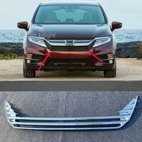 for honda odyssey 2018 2019 2020 chrome front bumper molding grill trim cover stickers garnish car exterior accessories styling