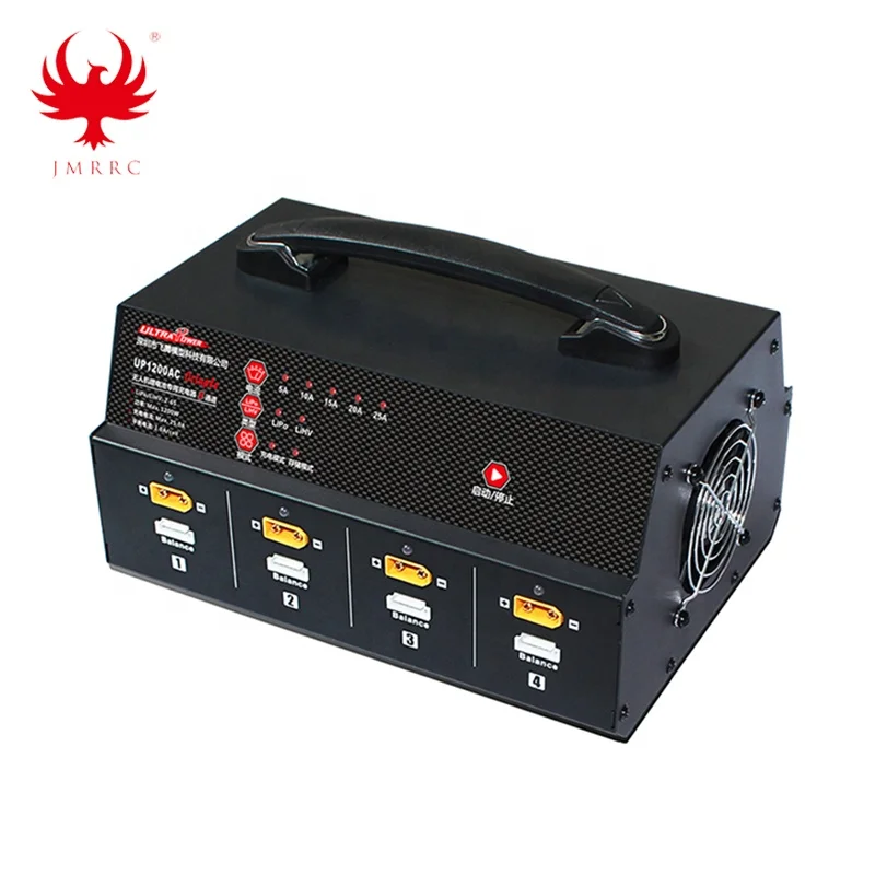 

UP1200 8 channel Lithium battery power charger 6S LiPo Smart UAV Balanced battery charger for Agricultural Drone JMRRC