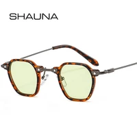 shauna ins popular fashion small square women sunglasses retro punk candy color shades uv400 men gradient sun glasses