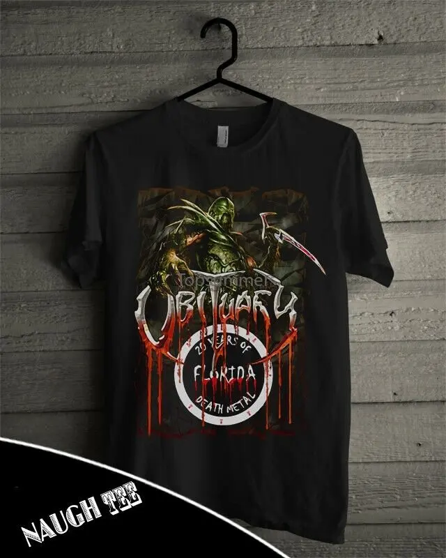 

Obituary Death Metal Band Graphic Cotton Unisex T-Shirt Tee