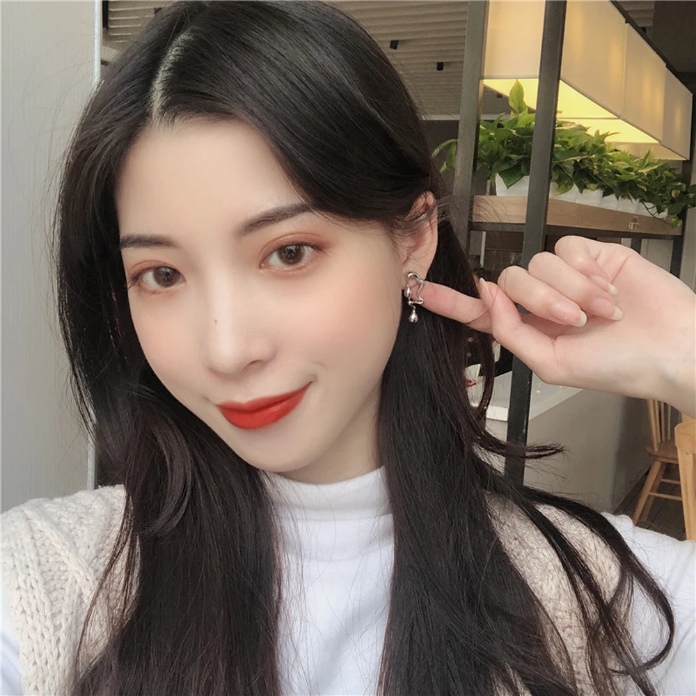 Модные ювелирные изделия, индивидуальные геометрические серьги для девочек, модные женские асимметричные серьги-гвоздики