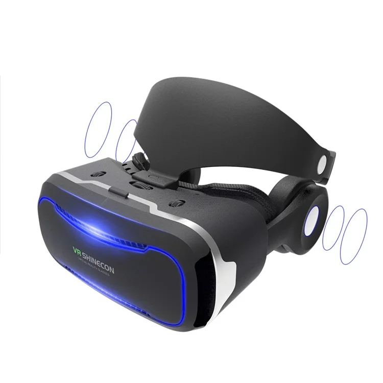 

New products metaverse 3d vr glasses Virtual reality glasses with headphone on sale