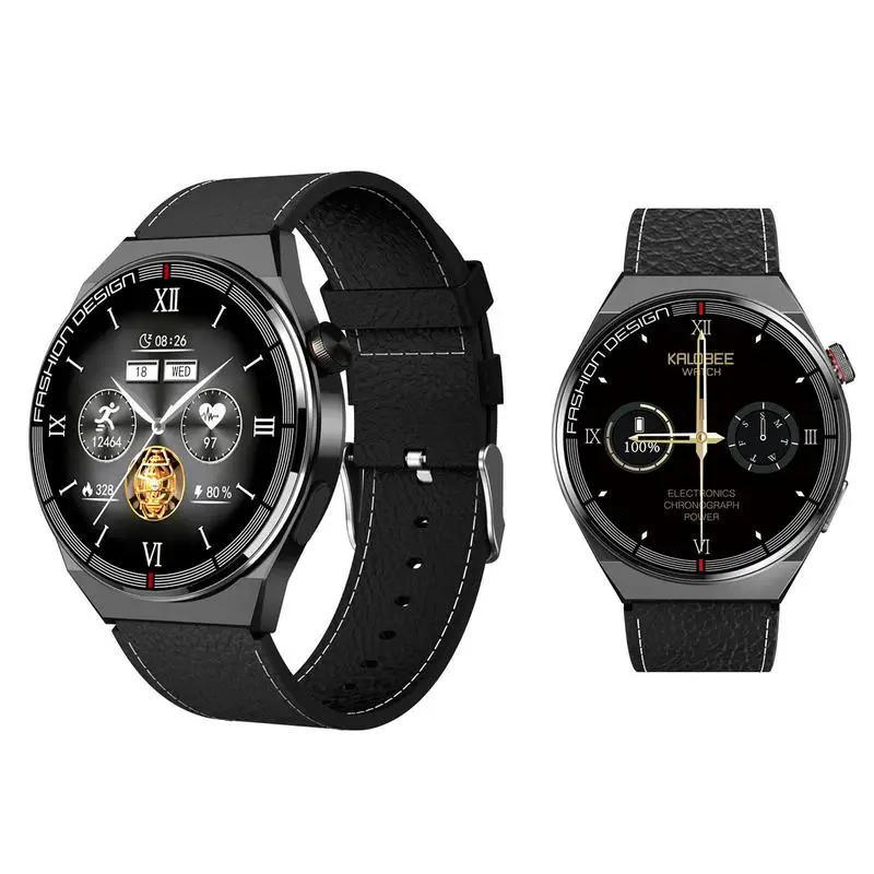 

Smart Watches For Men Wireless Waterproof Business Call Smartwatch Fitness Tracker With Voice Assistant Wireless Watch For