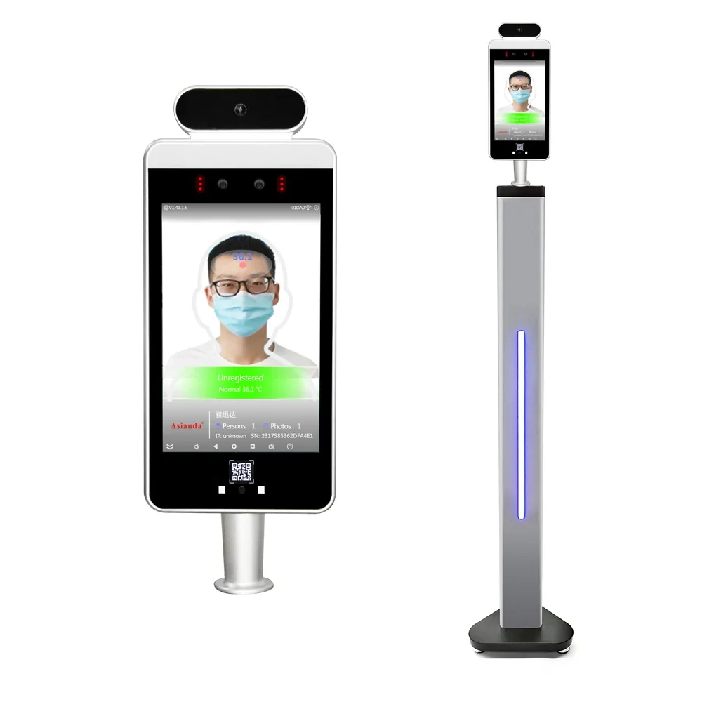 Настольная система контроля доступа с кодовым сканером киоск для распознавания