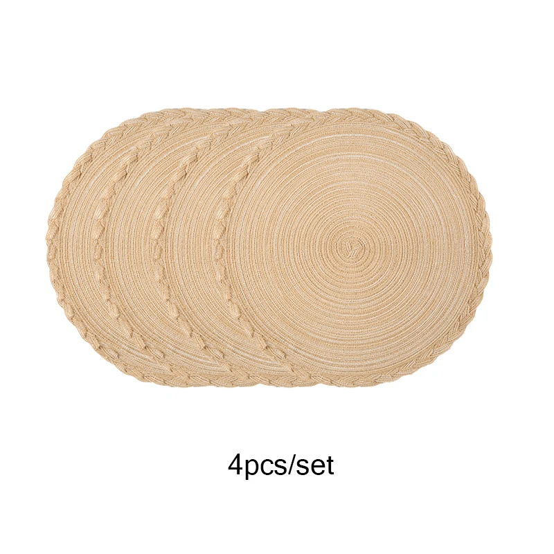 

Круглые тканевые салфетки Tabletex, набор из 4 штук, японский стиль