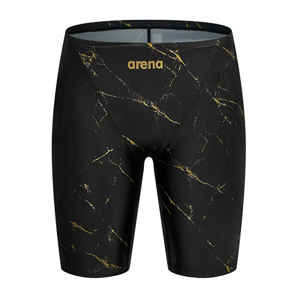 Summer Men Swimwear Racing Training Swim Shorts Beach Trunks Swimming Pant Swimsuits Jammer Surfing Shorts Tight Trunks Swimwear