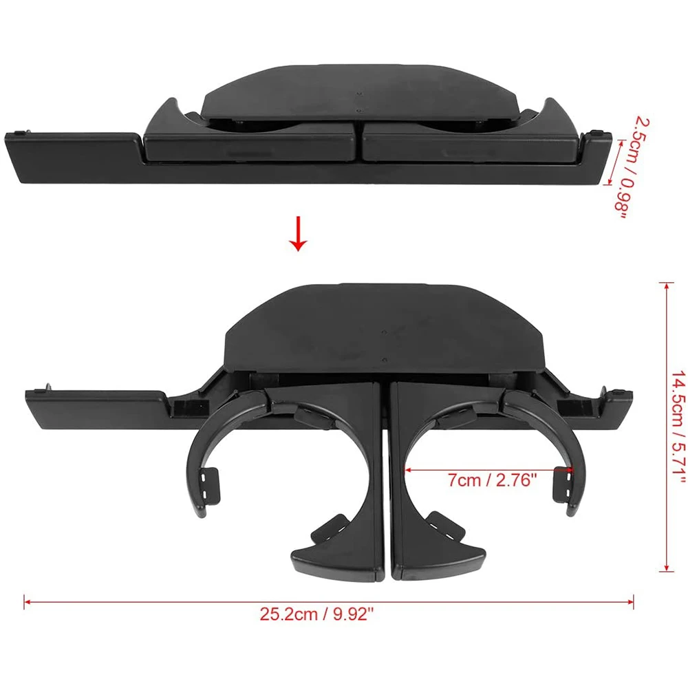 

Portable Retractable Car Drink Holder Cup Holder for BMW E39 525 528 530 540 M5 1995-2006 Car Interior Accessories