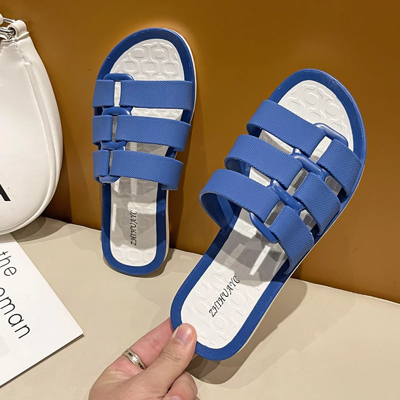 

Сандалии женские с мягкой подошвой, Классические дышащие, Нескользящие, летняя спортивная пляжная обувь, обувь для отдыха, 2022