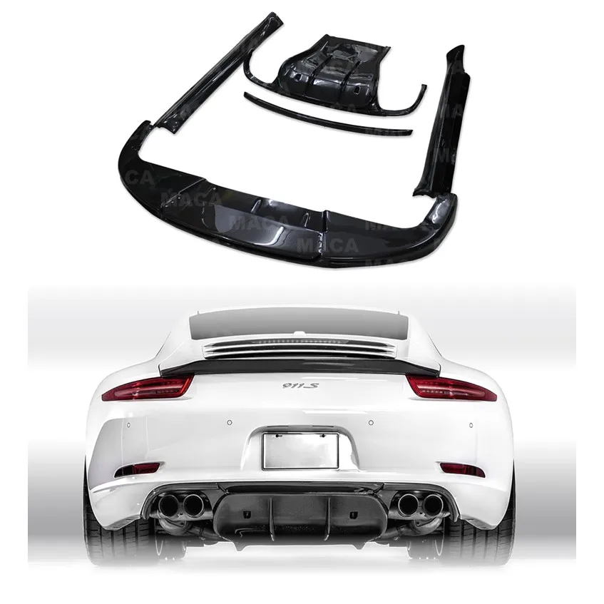 Комплекты кузова в стиле Vorsteiner из углеродного волокна премиум-класса для Porsche 911.1