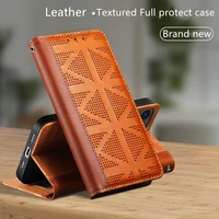 luxury beige pattern wallet leather flip phone case on for iphone 13 12 11 pro max se 2020 6s 7 8 plus xr x xs shockproof cover