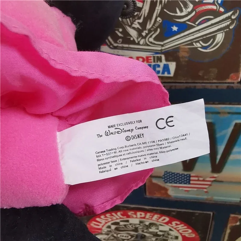 38 см винтажные часы Disney Микки и Минни кавайные классические Мультяшные Аниме