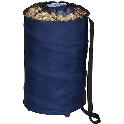 

Pop-Up Laundry Hamper, Blue Detergent