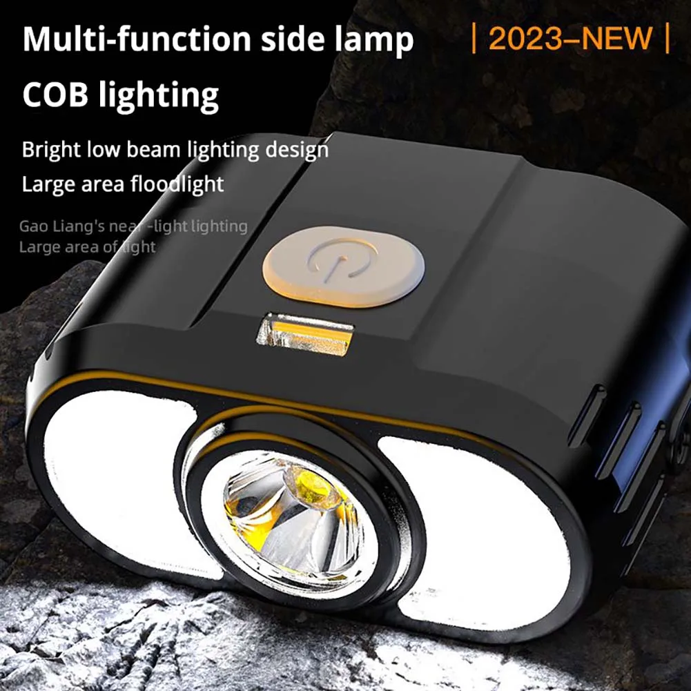 

Суперъяркий мощный налобный фонарь с 5 режимами освещения, лм, перезаряжаемый водонепроницаемый налобный фонарь, наружное освещение для кемпинга и бега