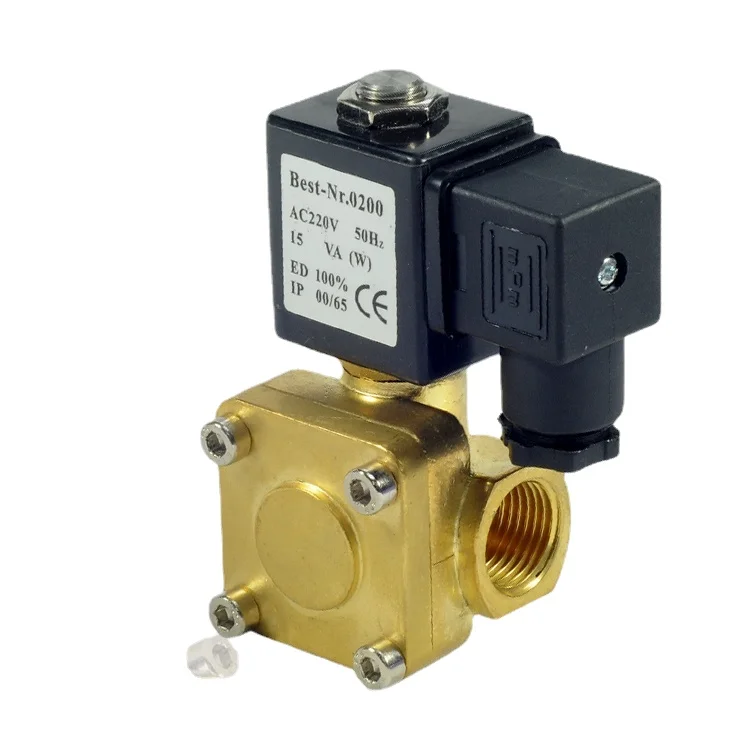 

Normally Closed Air Compressor Solenoid Valve Valve 0927200 1.6mpa 4 Points 6 Points 1 Inch 0927400 Free Shipping