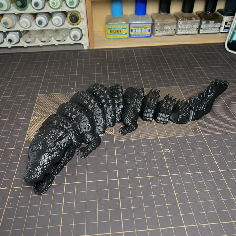 35 см гигантский крокодил нильский подвижная детская игрушка подарок украшения