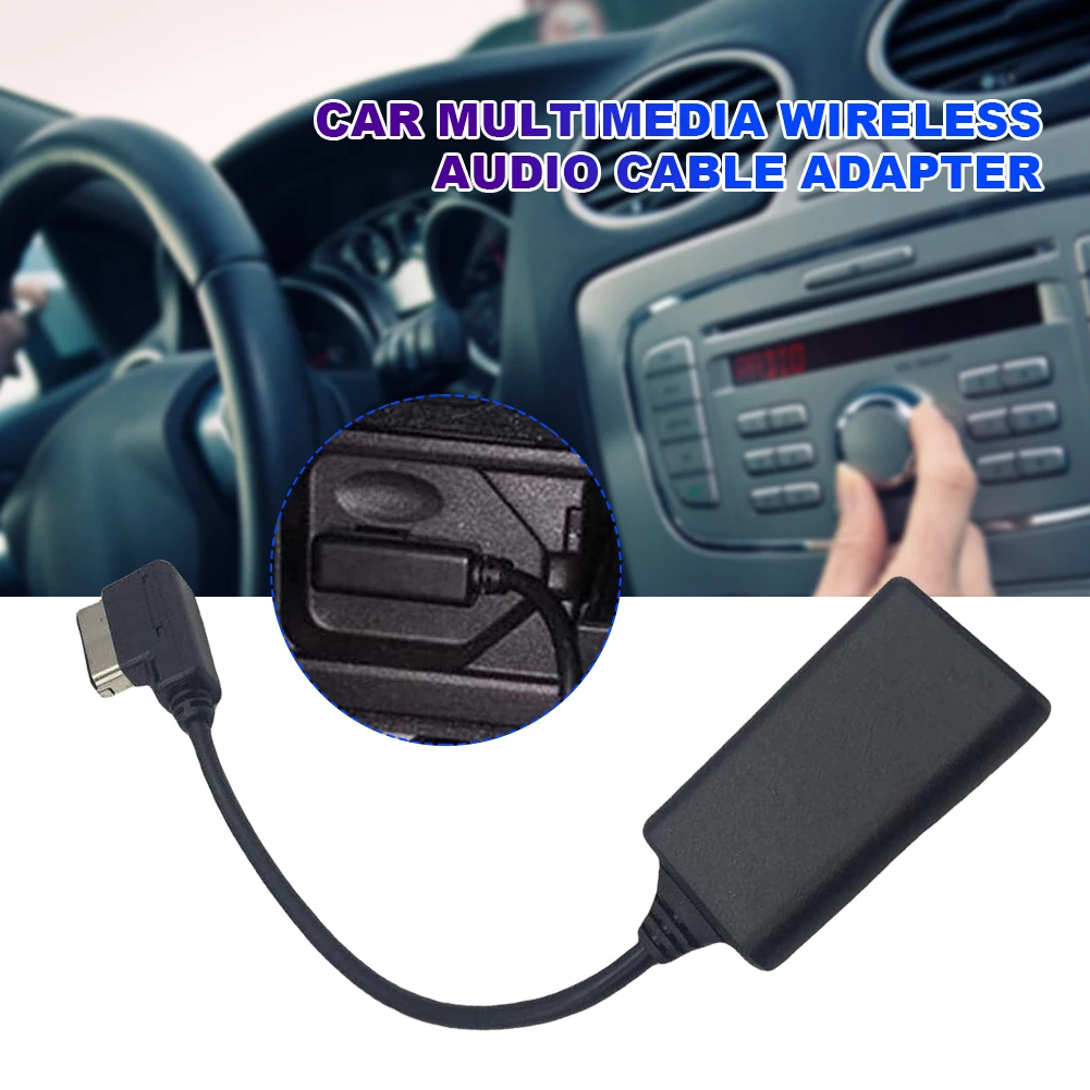 

Bluetooth-compatible AUX Receiver Cable Adapter AMI Radio Stereo Wire Adapter Audio Music Player for Audi S5 Q7 A6L A8L A4L