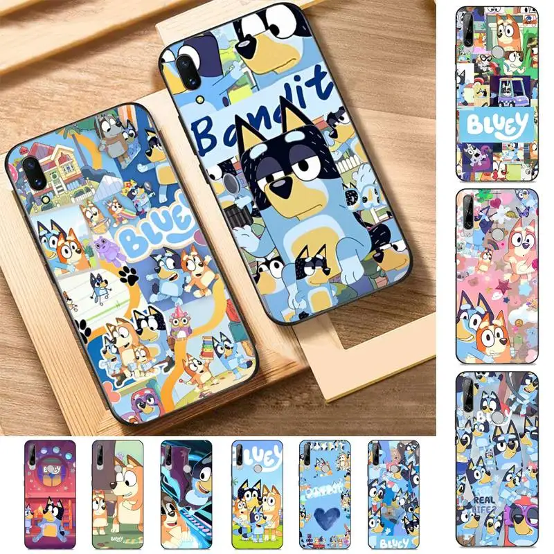 

B-Bluey B-Bandit-Chilli Phone Case For Huawei Y9 6 7 5 Prime Enjoy 7s 7 8 plus 7a 9e 9plus 8E Lite Psmart Shell