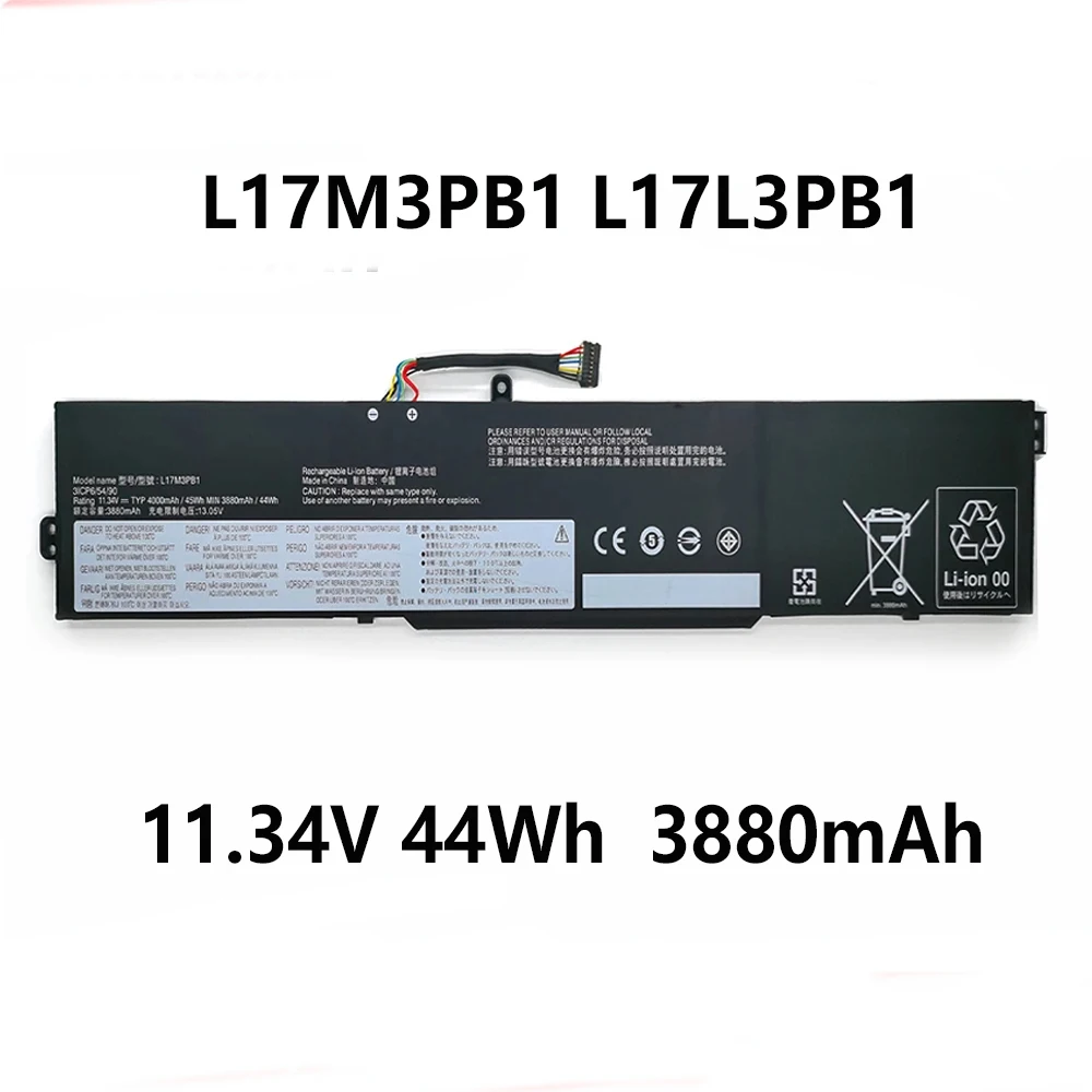 L17M3PB1 L17L3PB1 11 34 В 44 Втч Аккумулятор для ноутбука Lenovo ideapad 330G 330 15ICH 17ICH