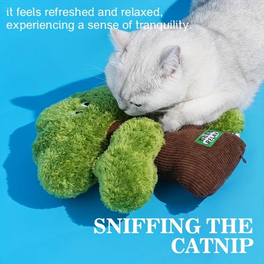 ZEZE Cat Cuddly Toys игрушки в форме кошачьего дерева интерактивные для котят жевания