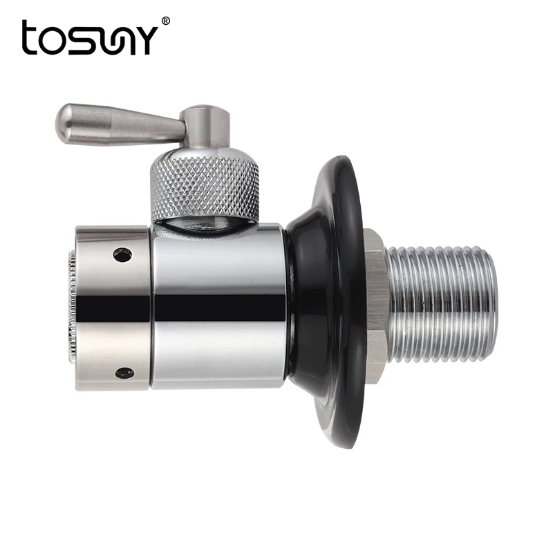 

Homebrew Faucet Flow Control Valve US Standard Beer Tap Flow/Foam Control Valve Faucets Adapter with G5/8 Shank