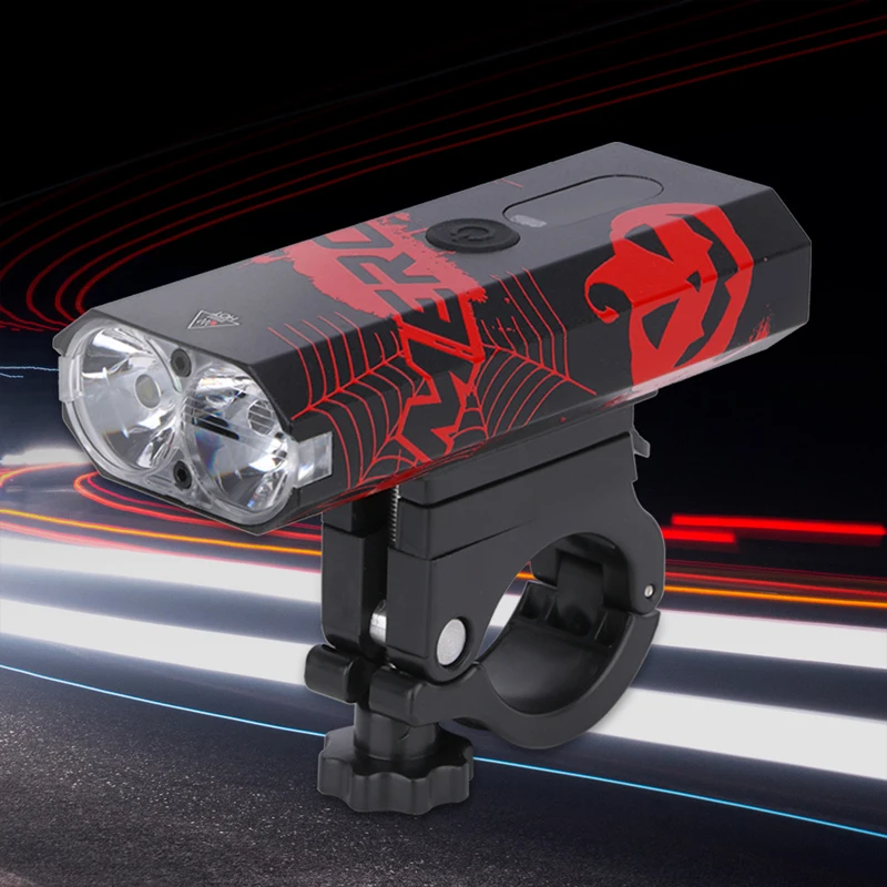 

MEROCA 3000mAh Bicycle LED Front Light USB Rechargeable Rainproof Smart Sensing Lamp MTB Road Bike Night Light Warning Lighting