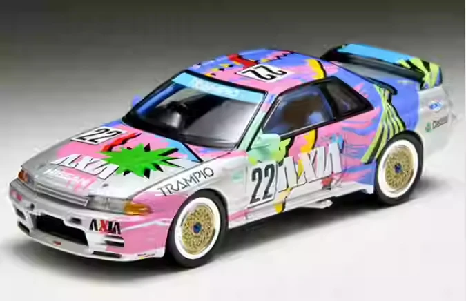 Tomy TOMICA TLV-N234e AXIA SKYLINE Модель автомобиля из серебряного сплава Классическая