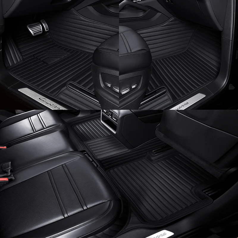 Artificial Leather Custom Car Floor Mats for Hyundai Ix35 2018-2023 Year Interior Details Car Accessories Carpet