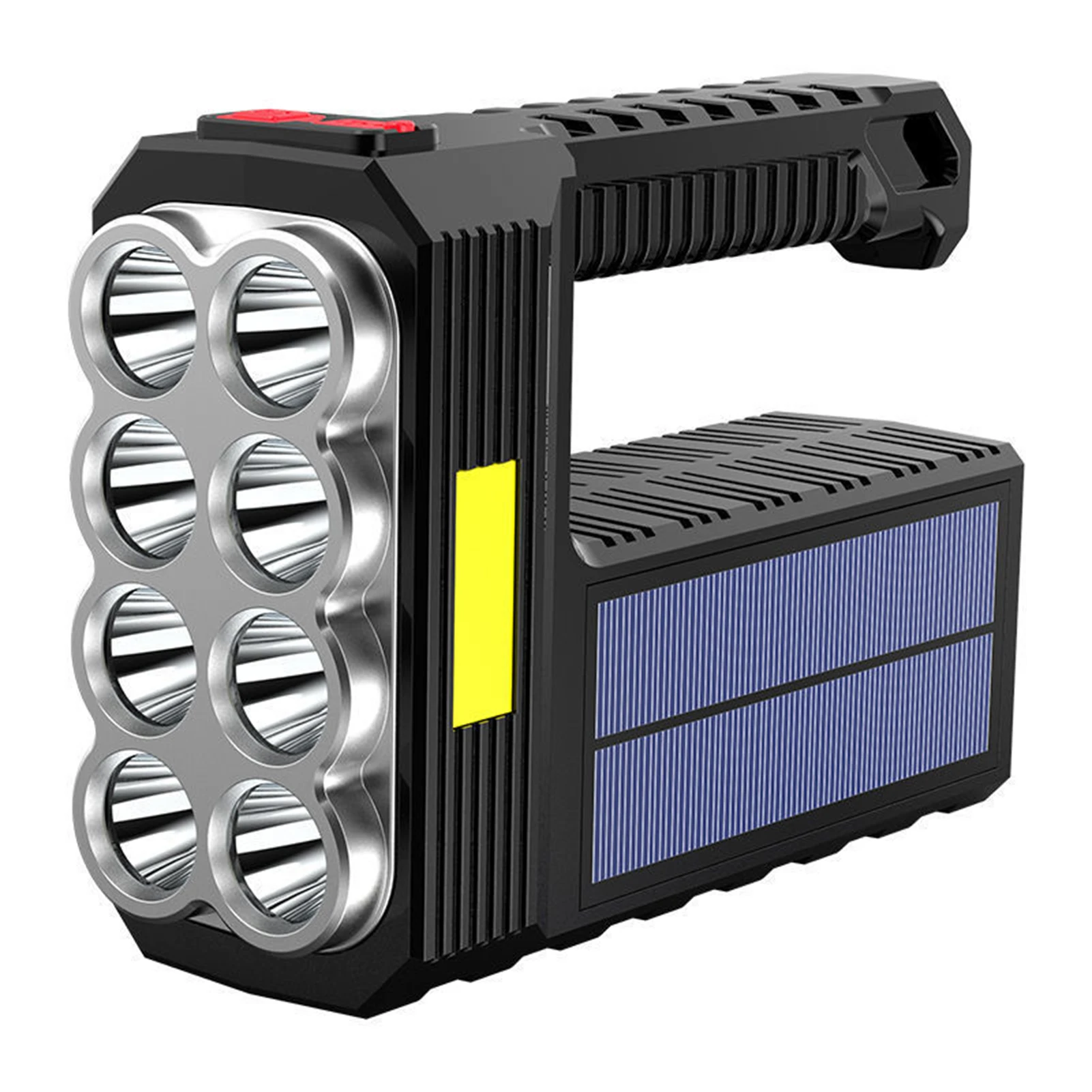 

Мощный яркий фонарик с зарядкой от USB, 1200 мАч