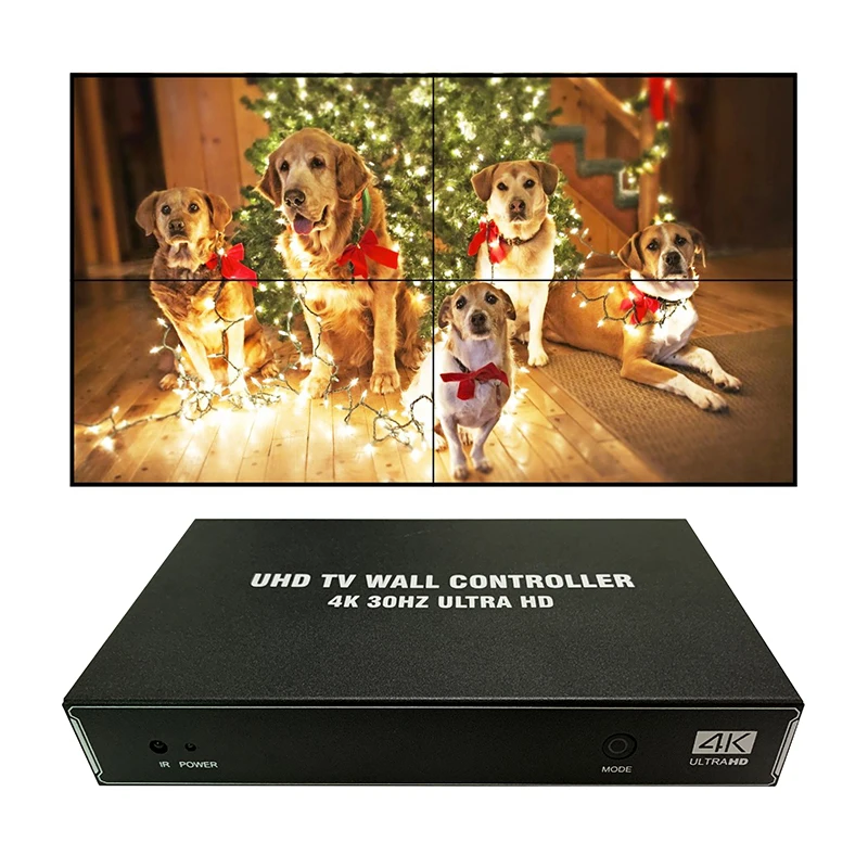 

video wall control 1X2 1x3 1x4 2x2 2x3 3x2 3x3 USB VGA HDM I DVI TV video wall control