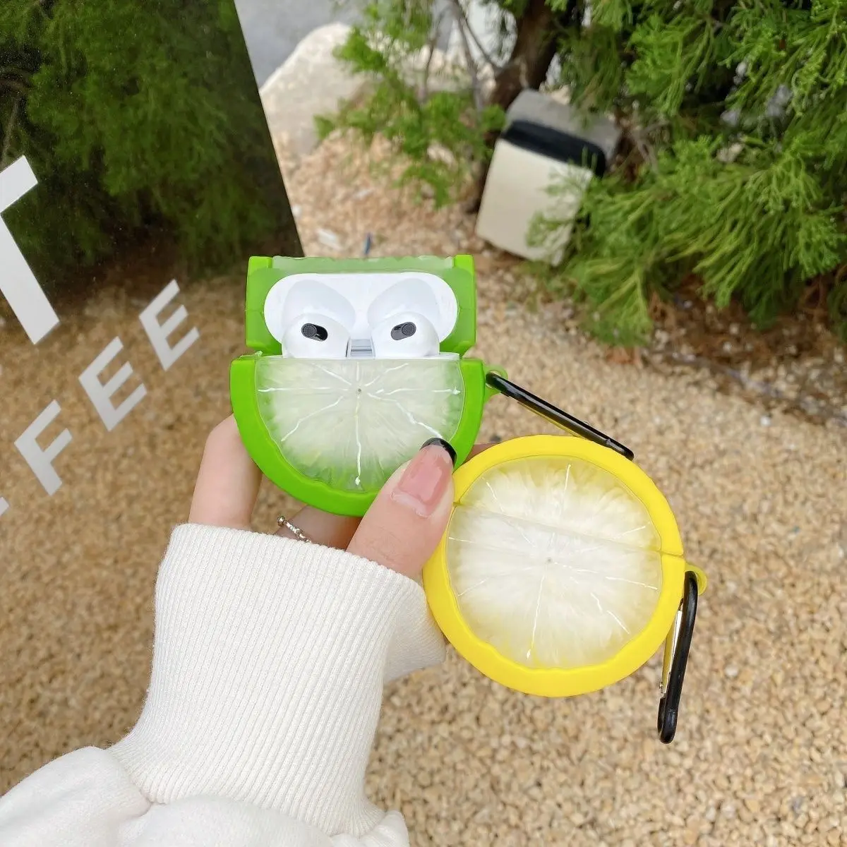 Чехол для наушников AirPods Fresh Lemon креативный чехол беспроводных AirPodsPro с Bluetooth AirPods3