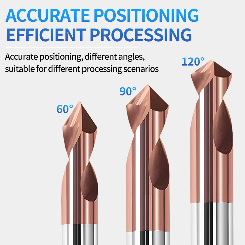 

UT TAP твердосплавное точечное сверло для снятия фасок по металлу 60 90 120 градусов