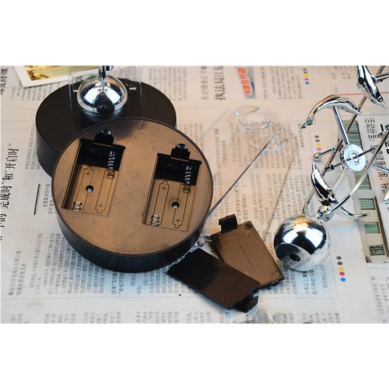 

Style Desk Decoration Magnetic Double-Pendulum Swinging Sculpture