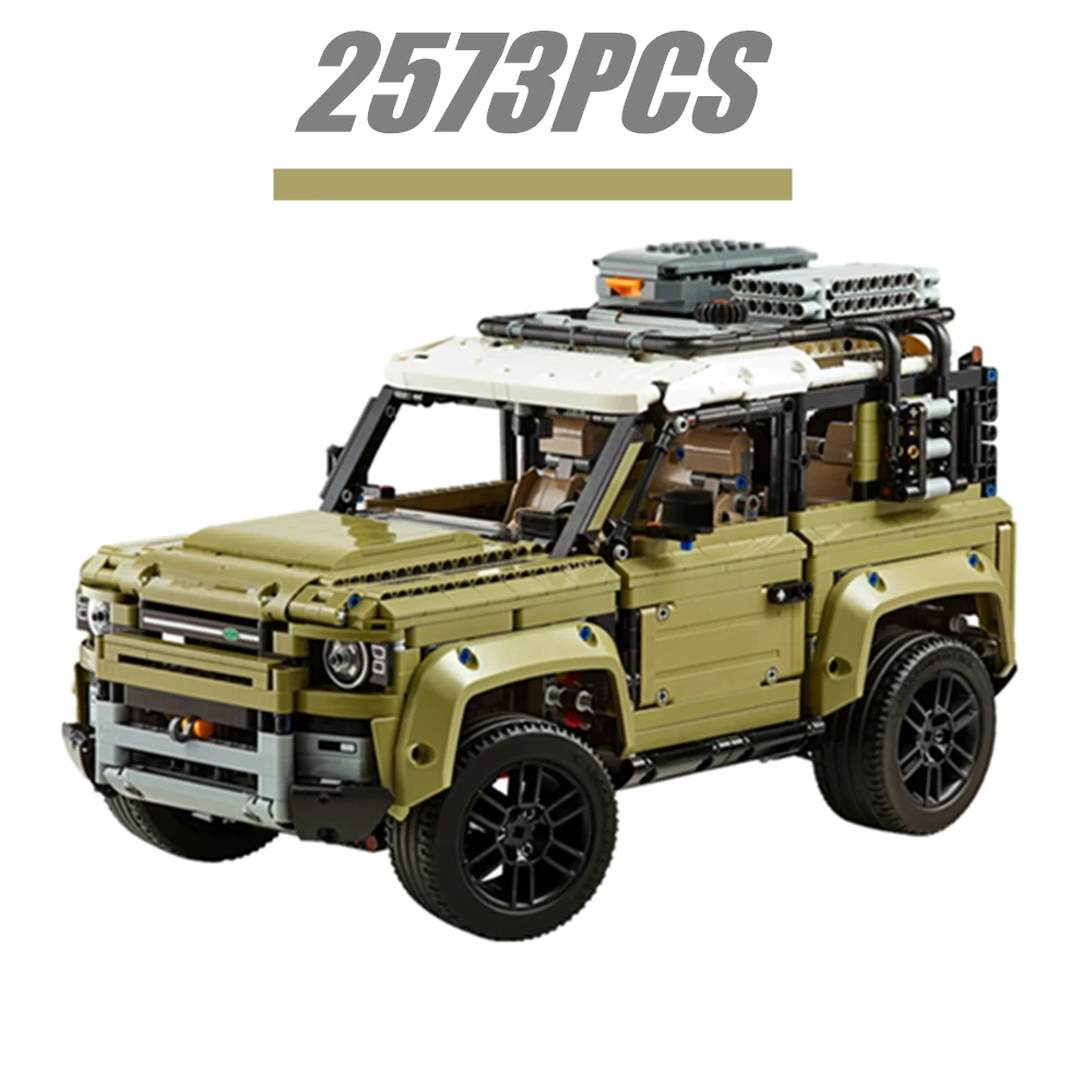 

2573 шт. автомобильные блоки Land Supercar Rover внедорожник Защитная модель автомобиля подходит для 42110 строительные блоки кирпичи игрушки для детей ...